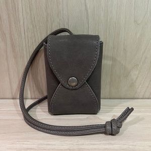 hardgraft Stuff It Box Case in Off Grey Leather